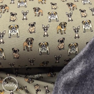 dogs taupe