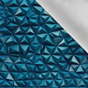 3D textúra trojuholníky modré 