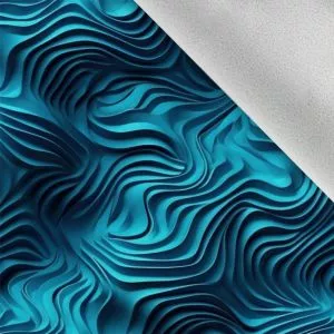3D oblá textúra modrá