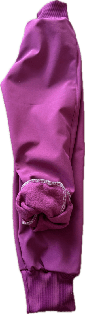Softshell nohavice jemne zateplené SKLADOM  - 122- amarant