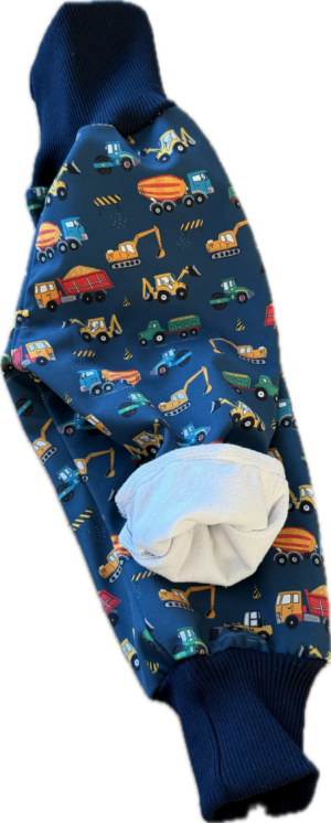 Softshell nohavice jemne zateplené  - 80- stavba/tmavomodrý patent