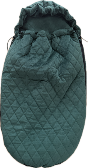 Prechodný fusak SKLADOM 112cm - smaragd velvet/smaragd zamat